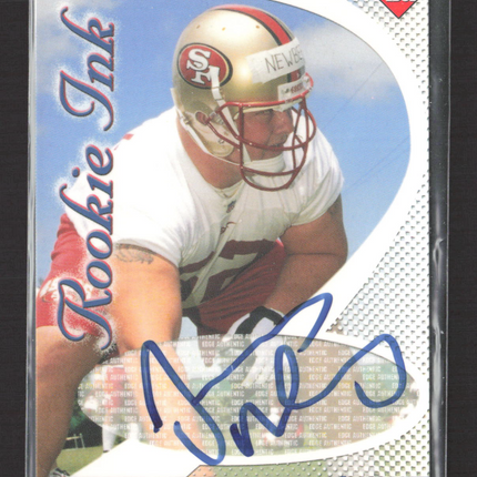1998 Collector's Edge Masters Rookie Ink Jeremy Newberry #RI-16 Auto