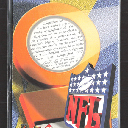 1998 Collector's Edge Masters Rookie Ink Jeremy Newberry #RI-16 Auto