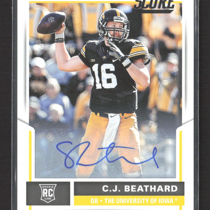 2017 Panini Score C.J. Beathard #401 RC Auto