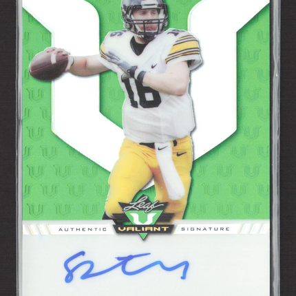 2017 Leaf Valiant C.J. Beathard #BA-CJB Green 46/50 Auto