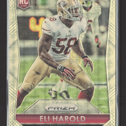 2015 Panini Prizm Eli Harold #236 RC 4/5 Gold Vinyl