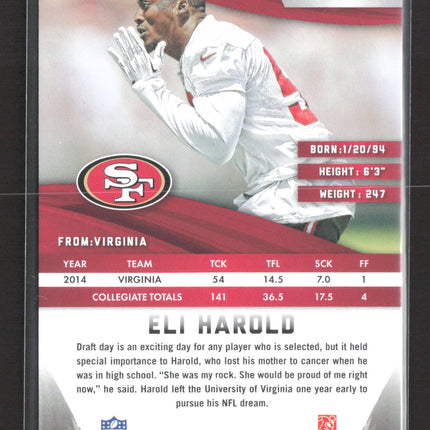 2015 Panini Rookies & Stars Eli Harold #169 Black 1/1