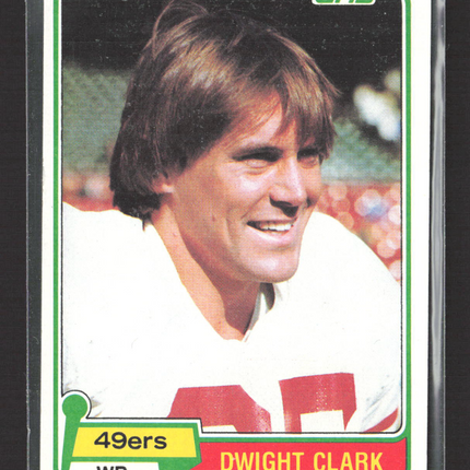 1981 Topps Dwight Clark #422