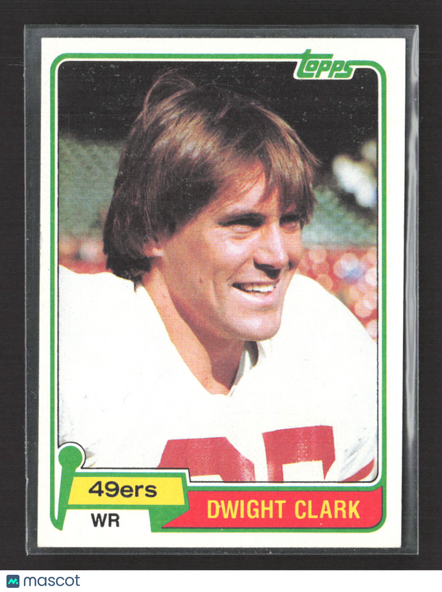 1981 Topps Dwight Clark #422