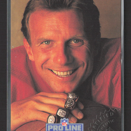 1992 Pro Line Portraits Joe Montana #431 Auto