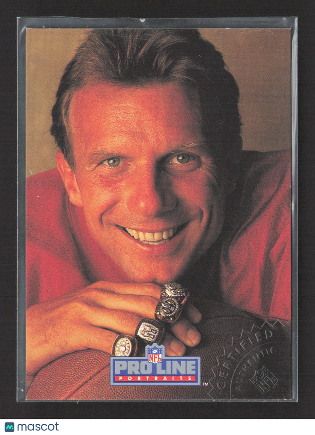 1992 Pro Line Portraits Joe Montana #431 Auto