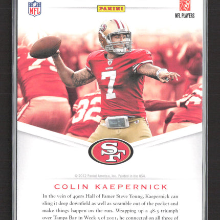 2012 Panini Signatures Colin Kaepernick #20 Auto
