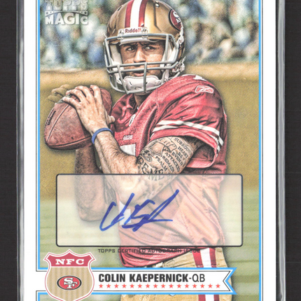 2012 Topps Magic Colin Kaepernick #232 Auto