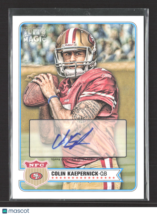 2012 Topps Magic Colin Kaepernick #232 Auto