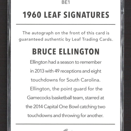 2014 Leaf 1960 Leaf Signatures Bruce Ellington #BE1 Auto