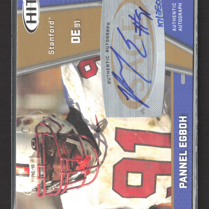 2009 SAGE HIT Pannel Egboh #A109 Auto