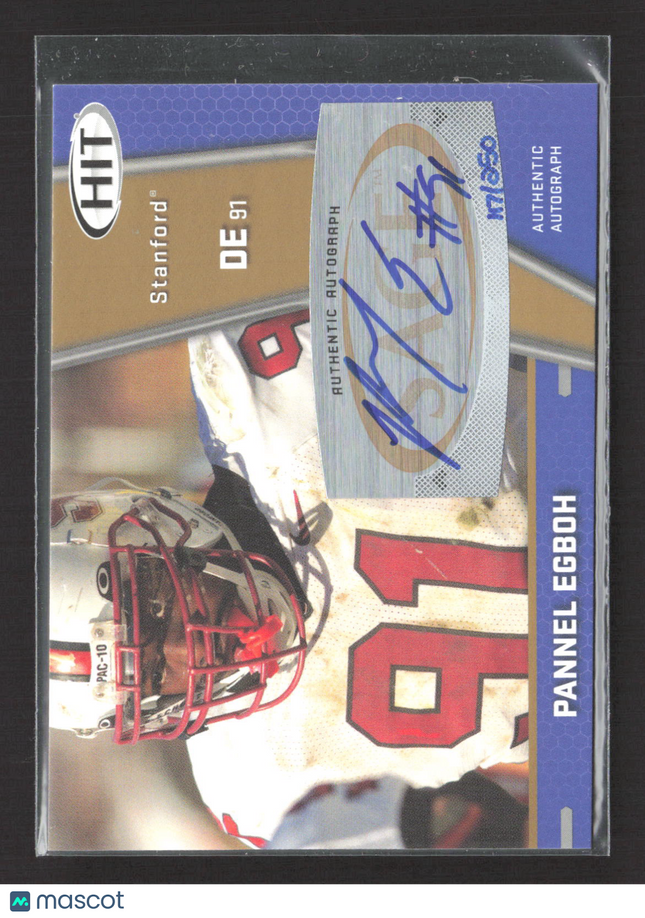 2009 SAGE HIT Pannel Egboh #A109 Auto