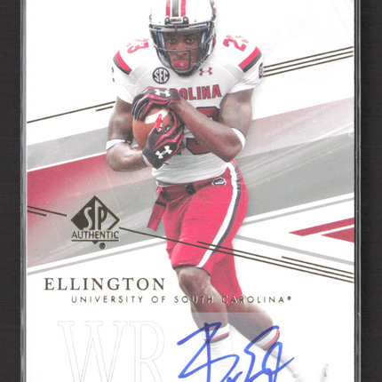 2014 Upper Deck SP Authentic Bruce Ellington #46 Auto