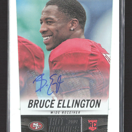 2014 Panini Score Hot Rookies Bruce Ellington #345 RC Auto