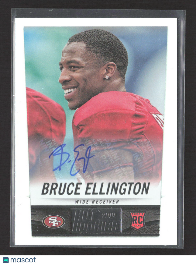2014 Panini Score Hot Rookies Bruce Ellington #345 RC Auto