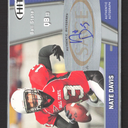 2009 SAGE HIT Nate Davis #A13 Auto
