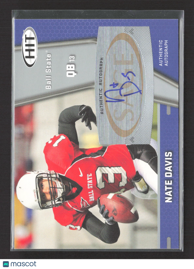 2009 SAGE HIT Nate Davis #A13 Auto