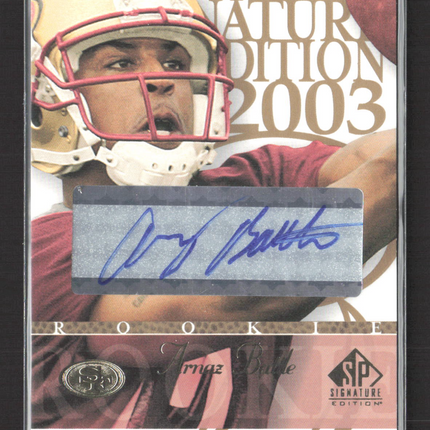 2003 Upper Deck SP Signature Edition Arnaz Battle #AR Auto