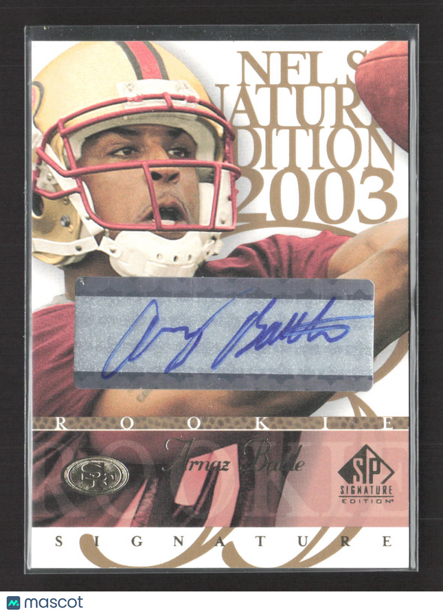 2003 Upper Deck SP Signature Edition Arnaz Battle #AR Auto