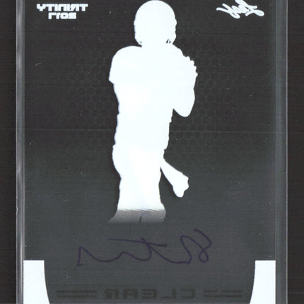 2017 Leaf Trinity Clear C.J. Beathard #CA-CJB Authentic Signature Auto