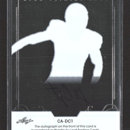 2016 Leaf Trinity Clear Devon Cajuste #CA-DC1 Auto