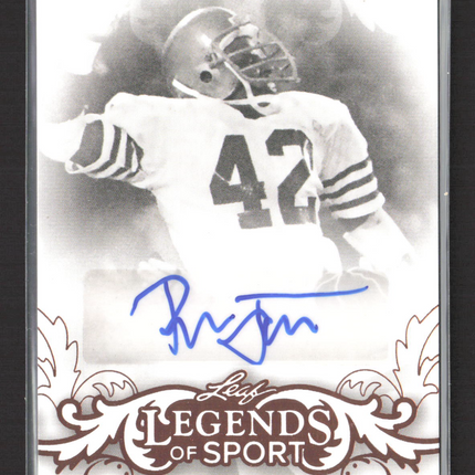 2015 Leaf Legends of Sport Ronnie Lott #BA-RL1 Auto