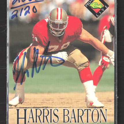 1994 Classic Pro Line Live Harris Barton Auto
