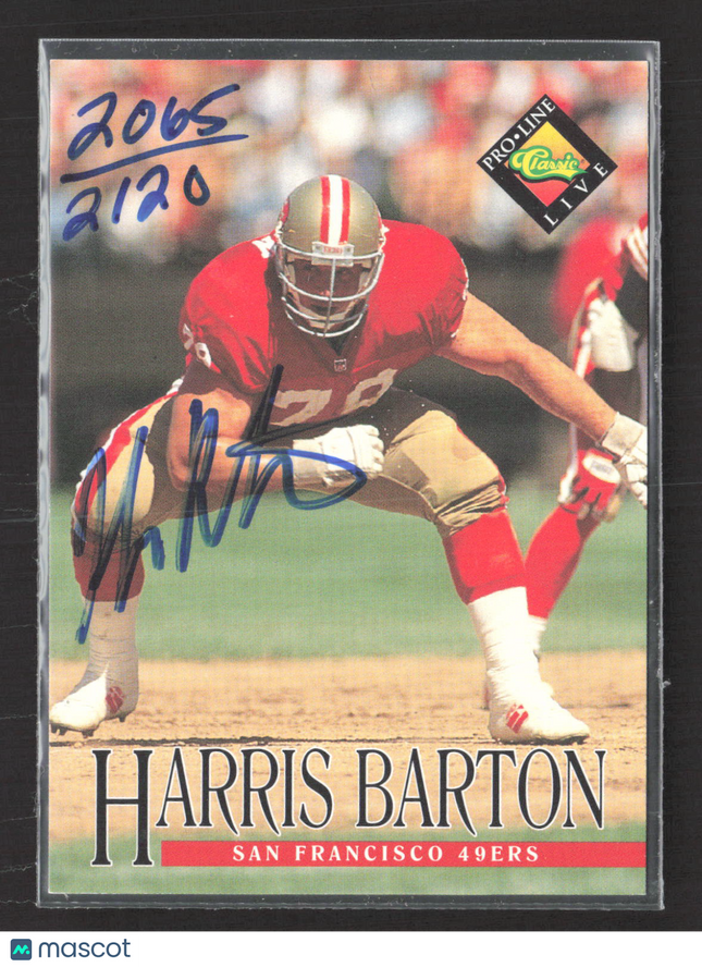 1994 Classic Pro Line Live Harris Barton Auto