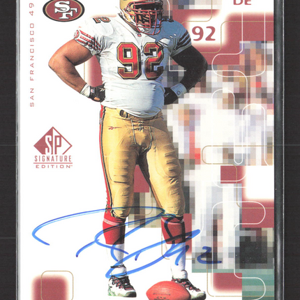 1999 Upper Deck SP Signature Edition Roy Barker #RB Auto