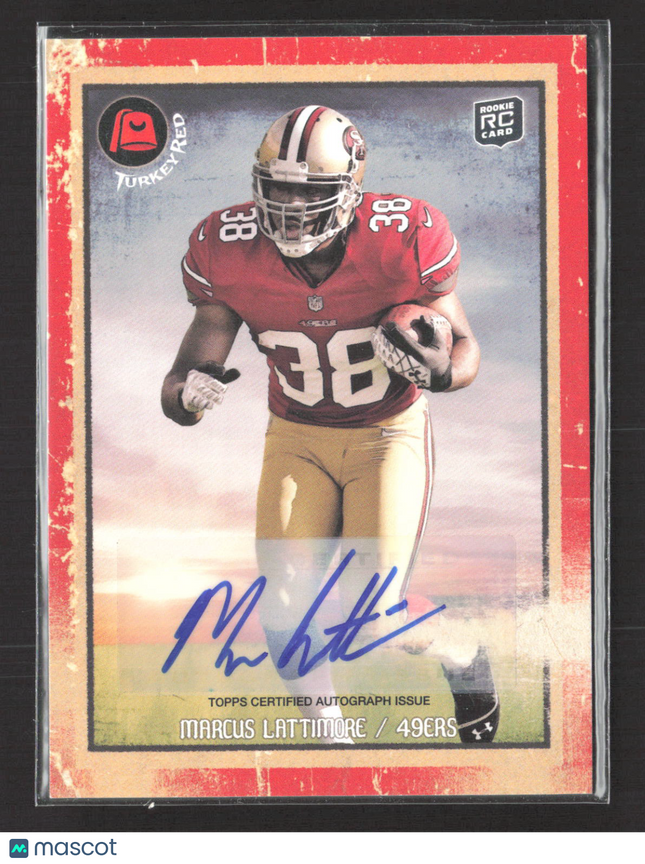 2013 Topps Turkey Red Marcus Lattimore #11 RC Auto