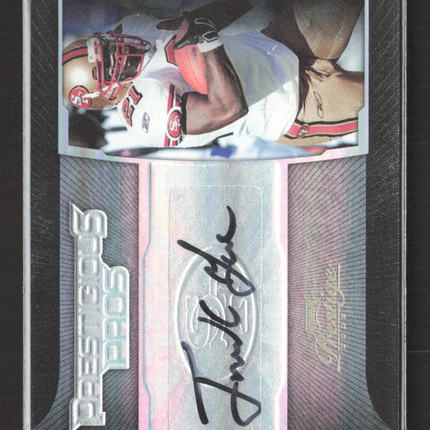 2008 Playoff Prestige Prestigious Pros Frank Gore #PPR-12 08/35 Auto