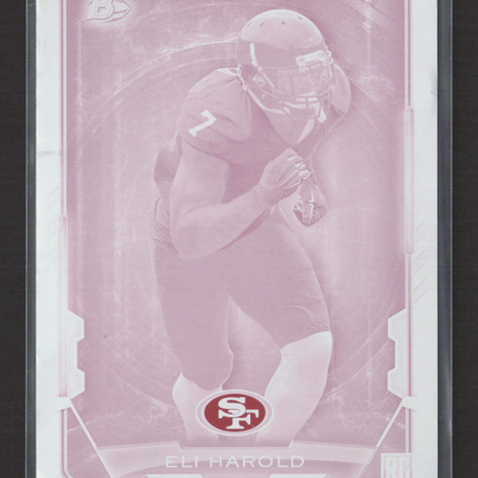 2015 Bowman Eli Harold #69 Magenta Printing Plate RC 1/1