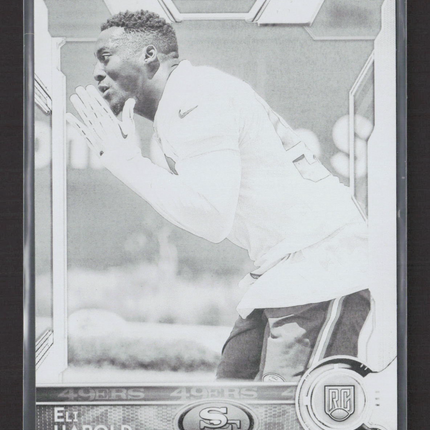 2015 Topps Eli Harold #439 Black Printing Plate RC 1/1