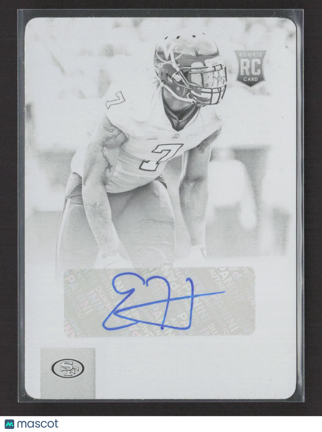 2015 Panini Prestige Eli Harold #237 Black Plate Printing Plate 1/1 RC Auto