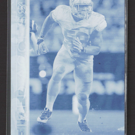 2015 Topps Field Access Eli Harold #9 Cyan Printing Plate Printing Plate 1/1