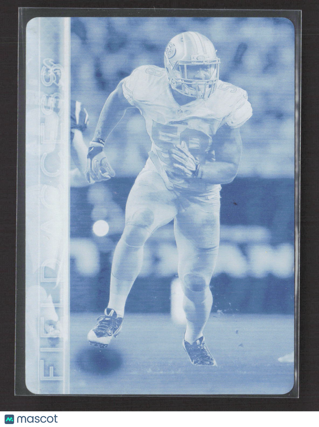 2015 Topps Field Access Eli Harold #9 Cyan Printing Plate Printing Plate 1/1