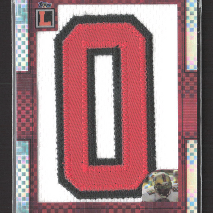 2008 Topps Letterman Football Frank Gore #LP-FG 3/3 Letterman Patch