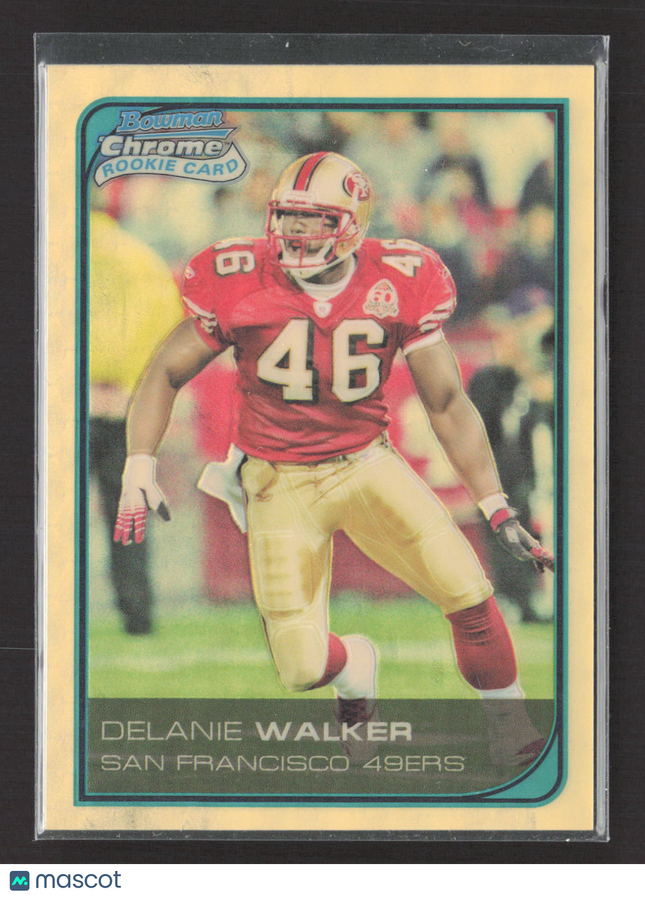 2006 Bowman Chrome Delanie Walker #49 Superfractor 1/1