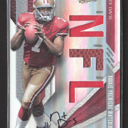2009 Absolute Nate Davis Patch Auto /199
