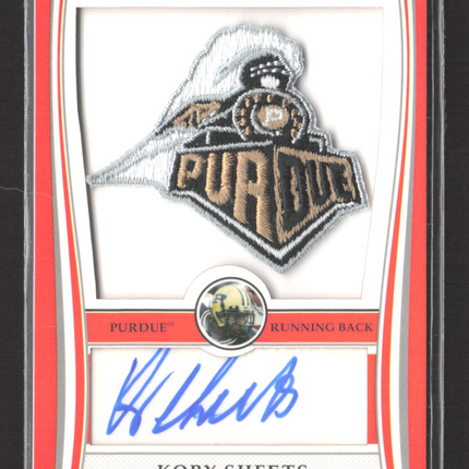 2009 Topps Kory Sheets #ALP-KS Topps Certified Issue College Logo Patch Auto