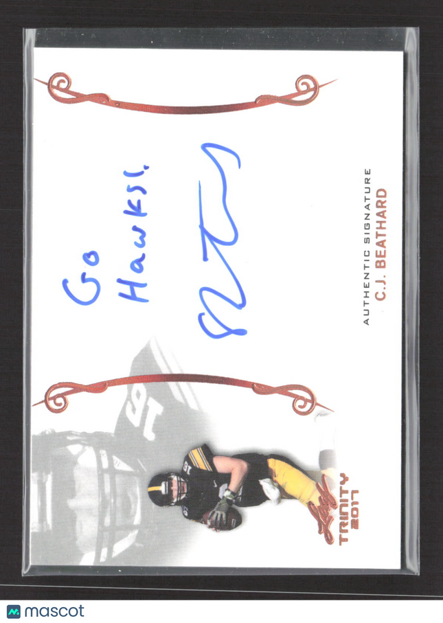 2017 Leaf Trinity C.J. Beathard #A-CJB Auto