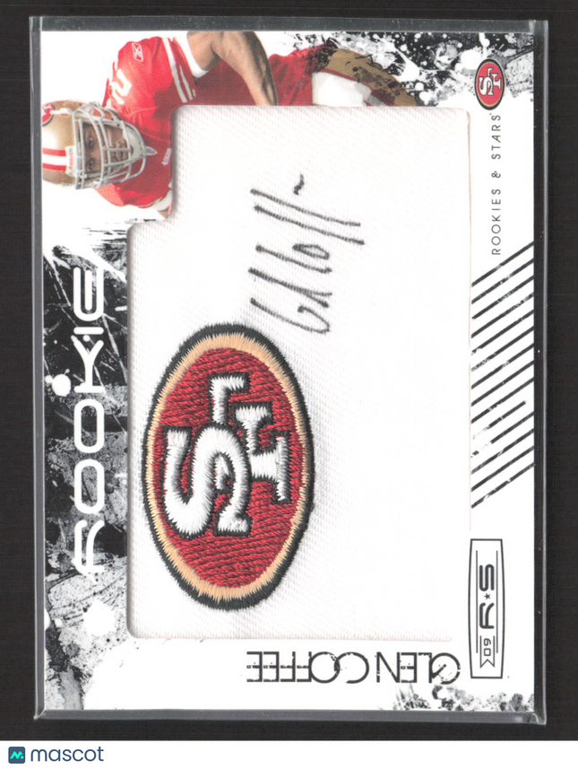 2009 Panini Donruss Rookies & Stars Glen Coffee #222 Patch Auto /141