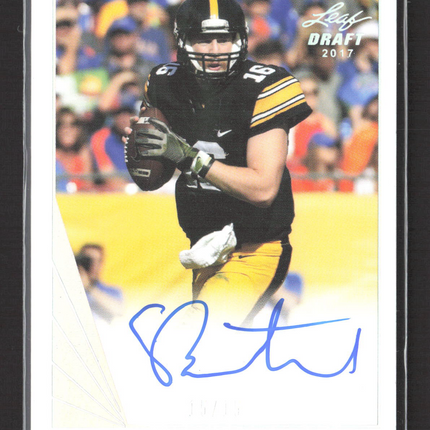 2017 Leaf Ultimate Draft C.J. Beathard #UBA-CJB 00/13 Auto
