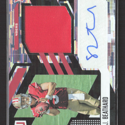 2017 Panini Unparalleled C.J. Beathard #305 Jersey Patch 170/199 Auto