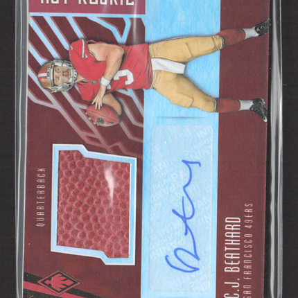 2017 Panini Phoenix Hot Rookie C.J. Beathard #HRS-CJB 110/299 Auto