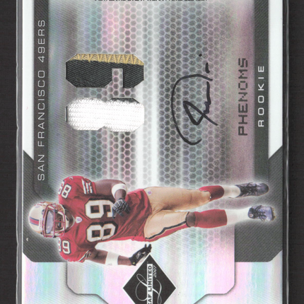 2007 Leaf Limited Phenoms Spotlight Jason Hill #324 Event-Worn Prime Jersey Auto