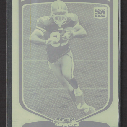 2009 Bowman Chrome Glen Coffee #136 Yellow Printing Plate 1/1