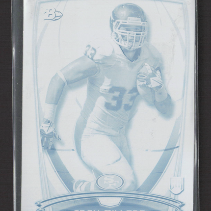 2014 Bowman Football Trey Millard #91 Cyan Printing Plate 1/1