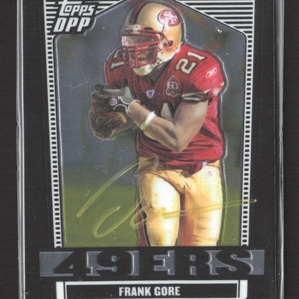 2007 Topps DPP Frank Gore #89 Auto IP