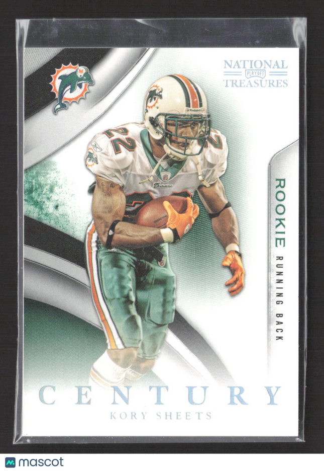 2009 Playoff National Treasures Century Kory Sheets #164 Black /10